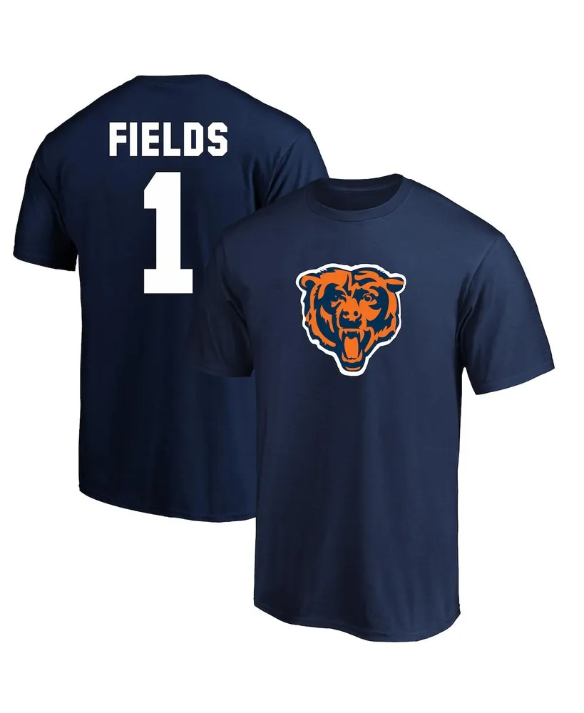 Chicago Bears Fanatics Branded Big & Tall Color Pop T-Shirt - Black