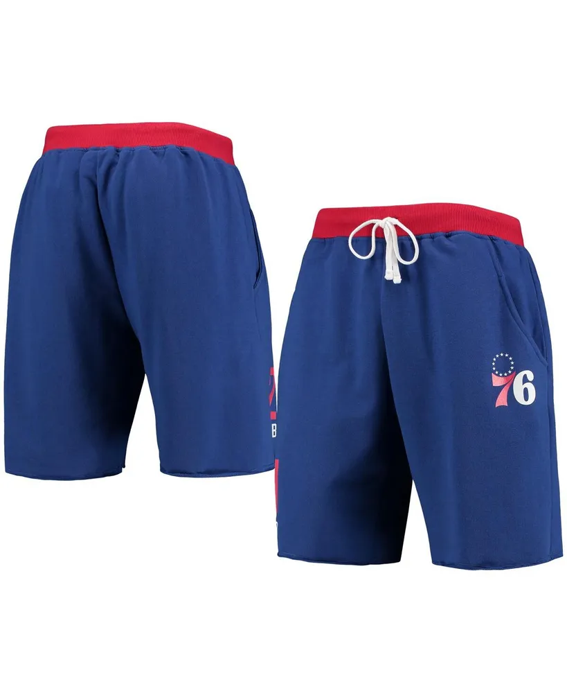 Men's Joel Embiid Royal Philadelphia 76ers Name and Number Shorts