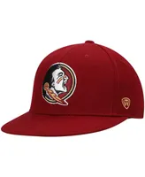 Men's Top of the World Garnet Florida State Seminoles Team Color Fitted Hat