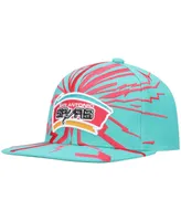 Men's Mitchell & Ness Teal San Antonio Spurs Hardwood Classics Earthquake Snapback Hat