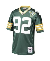 Men's Mitchell & Ness Reggie White Green Bay Packers 1993 Authentic Throwback Retired Player Jersey