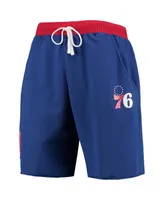 Men's Joel Embiid Royal Philadelphia 76ers Name and Number Shorts