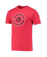 Men's Concepts Sport Black, Red Toronto Raptors T-shirt and Shorts Sleep Set