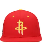 Men's Mitchell & Ness Red Houston Rockets 40th Anniversary Color Flip Snapback Hat