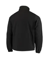 Men's Dunbrooke Black Pittsburgh Steelers Circle Softshell Fleece Full-Zip Jacket