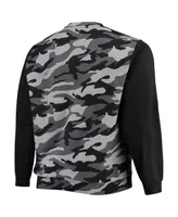 Men's Foco Black Las Vegas Raiders Camo Long Sleeve T-shirt