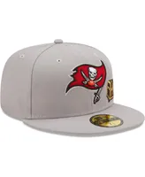 Men's New Era Gray Tampa Bay Buccaneers City Describe 59FIFTY Fitted Hat