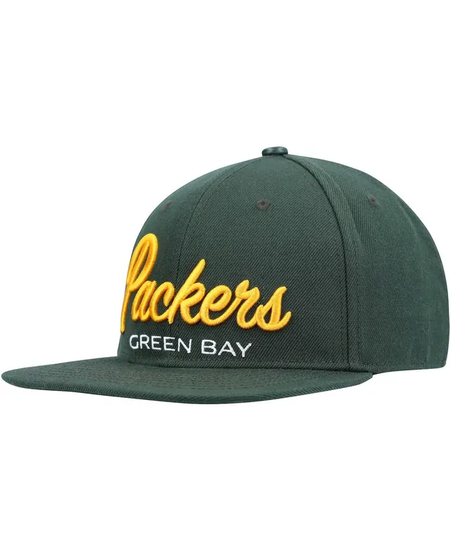 Men's Green Bay Packers New Era Black Goth Side Script 9FIFTY