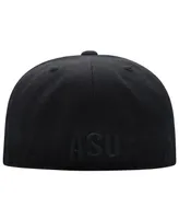 Men's Top of the World Arizona State Sun Devils Black On Fitted Hat