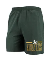 Men's Concepts Sport Green, Gold Oakland Athletics Meter T-shirt and Shorts Sleep Set