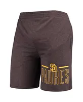Men's Concepts Sport Brown, Gold San Diego Padres Meter T-shirt and Shorts Sleep Set