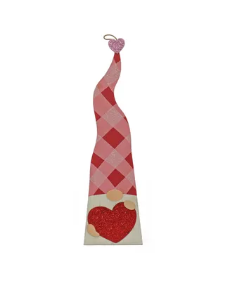 National Tree Company Valentine's Gnomes Porch Decoration, 35.8"