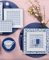 Blue Passion 12-Piece Dinner Set