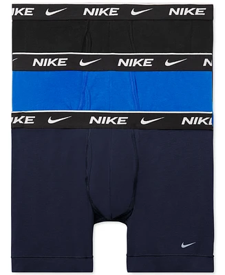 Nike Men's 3-Pk. Dri-fit Essential Cotton Stretch Boxer Briefs