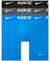 Nike Men's 3-Pk. Dri-fit Essential Micro Long Boxer Briefs