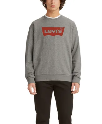 Levi's Men's Graphic Crewneck Regular Fit Long Sleeve Sweatshirt