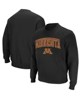 Colosseum Men's Minnesota Golden Gophers Arch & Logo Crew Neck Sweatshirt