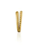 Oma The Label Women's Phoenix 18K Gold-Plated Brass Dotted Ring - Gold