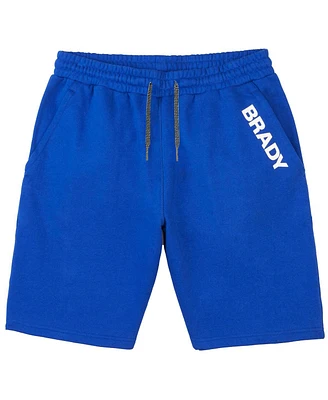 Men's Brady Blue Wordmark Fleece Shorts