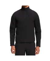 Men's Brady Black Zero Weight Half-Zip Pullover Top