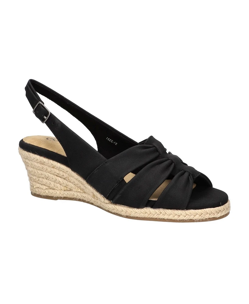 Bella Vita Women's Cheerful Espadrille Wedge Sandals