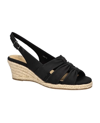 Bella Vita Women's Cheerful Espadrille Wedge Sandals