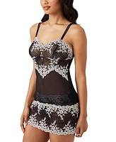 Wacoal Embrace Lace Sheer Chemise Lingerie Nightgown 814191