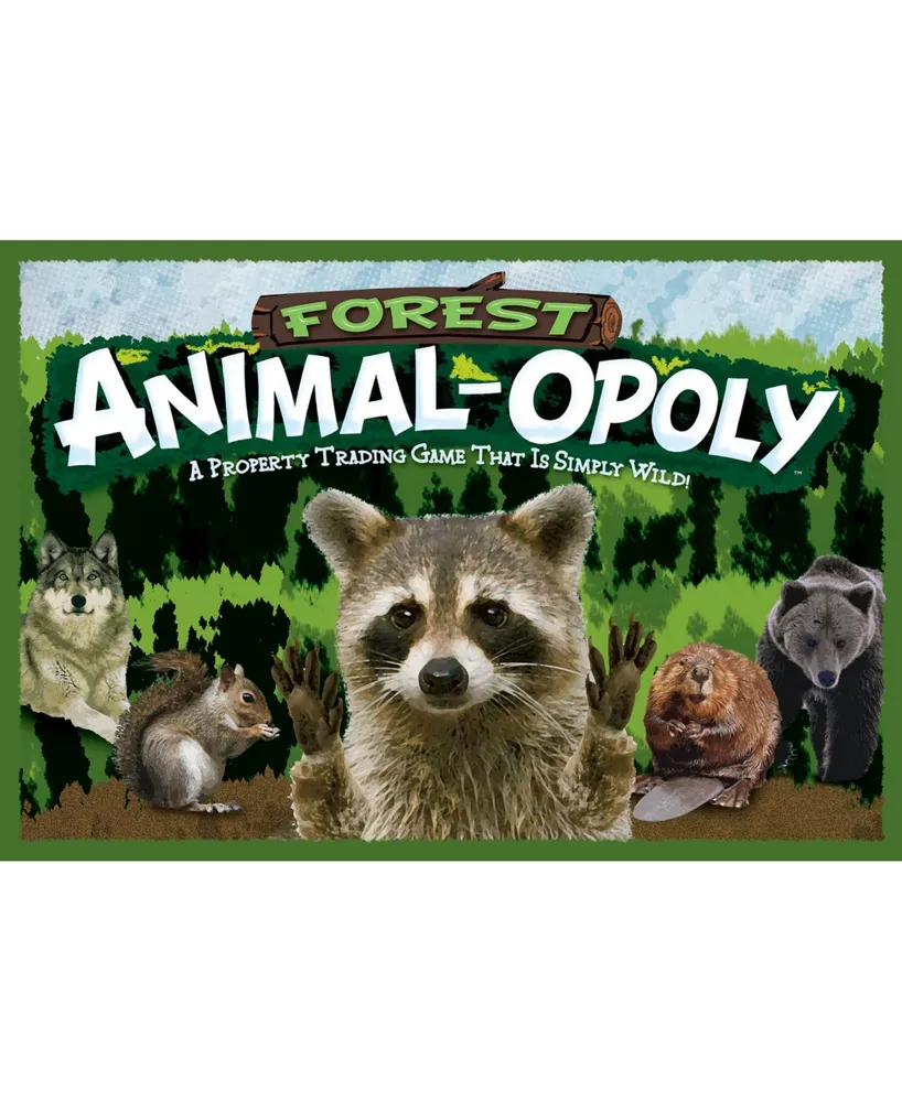 Forest Animal-Opoly Board Game