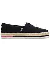 Toms Women's Alpargata Platform Espadrille Slip-Ons