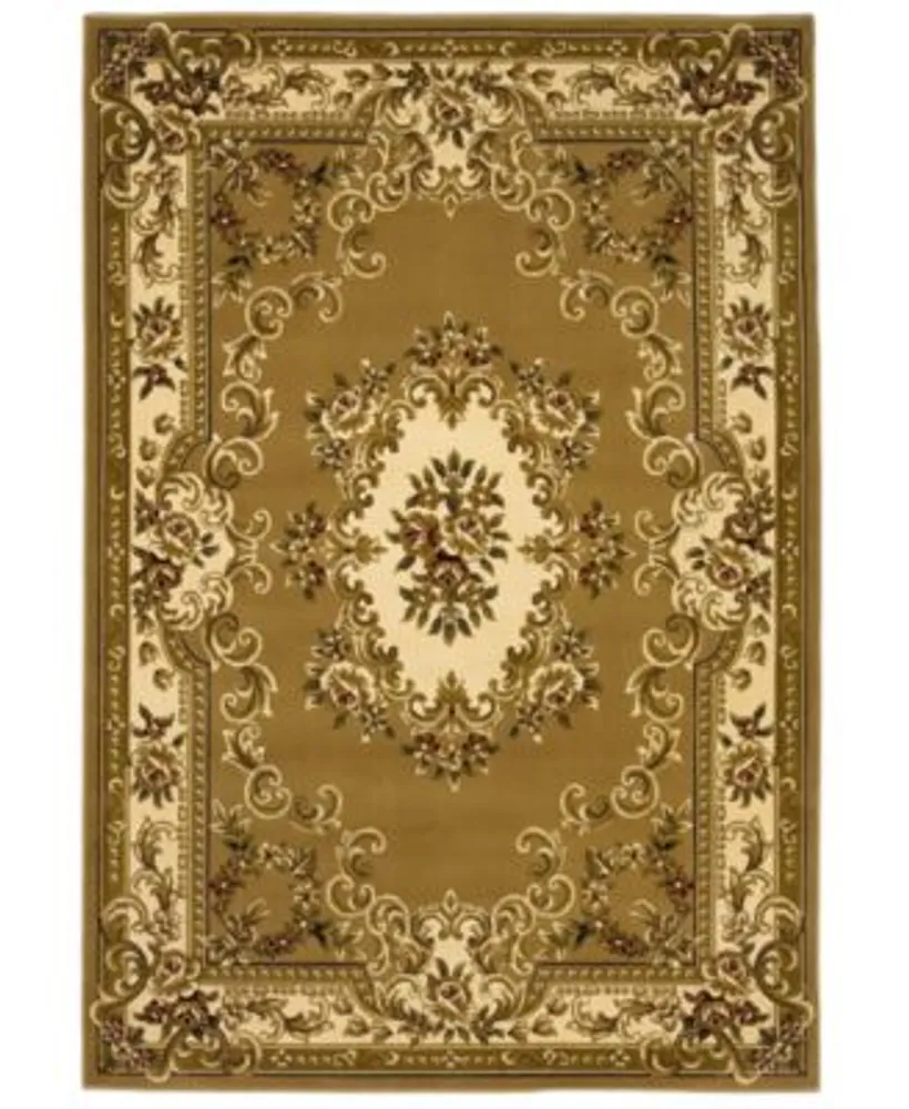 Closeout Kas Corinthian 5309 Beige Ivory Aubusson Area Rugs