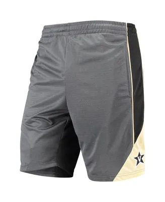 Men's Colosseum Charcoal Vanderbilt Commodores Turnover Team Shorts