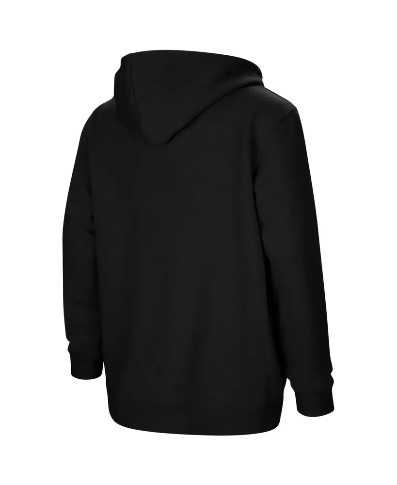 Big Boys Colosseum Black Texas Tech Red Raiders 2-Hit Team Pullover Hoodie
