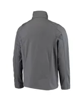 Men's Dunbrooke Charcoal Philadelphia Eagles Sonoma Softshell Full-Zip Jacket