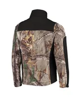 Men's Dunbrooke Realtree Camo and Black Kansas City Chiefs Circle Hunter Softshell Full-Zip Jacket