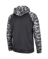 Men's Colosseum Charcoal Vanderbilt Commodores Oht Military-Inspired Appreciation Digital Camo Pullover Hoodie