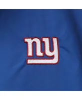 Men's Dunbrooke Royal New York Giants Triumph Fleece Full-Zip Jacket