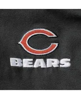 Men's Dunbrooke Navy Chicago Bears Dakota Cotton Canvas Hooded Jacket
