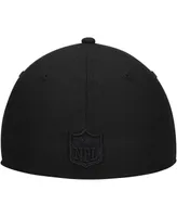 Men's New Era Black Philadelphia Eagles Historic Logo On Low Profile 59Fifty Ii Fitted Hat