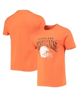Men's Orange Cleveland Browns Bold Logo T-shirt