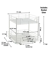2-Tier Sliding Pantry Organizer