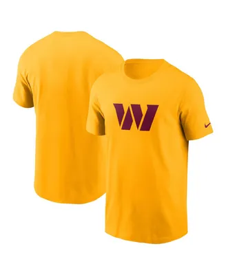 Men's Nike Gold Washington Commanders Primary Logo T-shirt