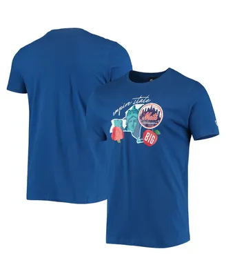 Men's New Era Royal York Mets City Cluster T-shirt