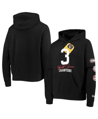 Men's New Era Black Chicago White Sox Count The Rings Pullover Hoodie