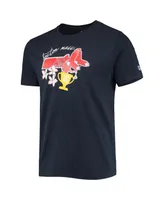 Men's New Era Navy Boston Red Sox City Cluster T-shirt