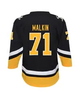 Big Boys Evgeni Malkin Black Pittsburgh Penguins 2021/22 Alternate Replica Player Jersey