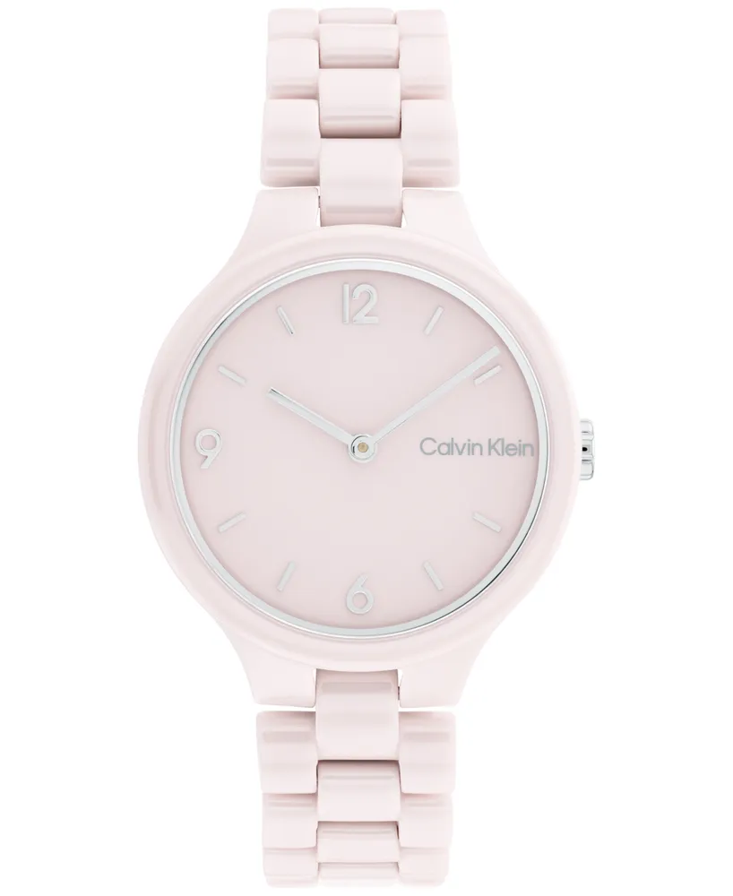 Calvin Klein Blush Ceramic Bracelet Watch 32mm