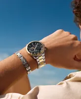 Tommy Hilfiger Men's Two-Tone Stainless Steel Bracelet Watch 44mm - Two