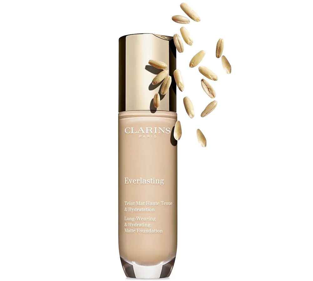 Clarins Everlasting Long-Wearing Full Coverage Foundation, 1 oz.