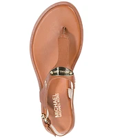 Michael Kors Women's Mk Plate Flat Thong Sandals