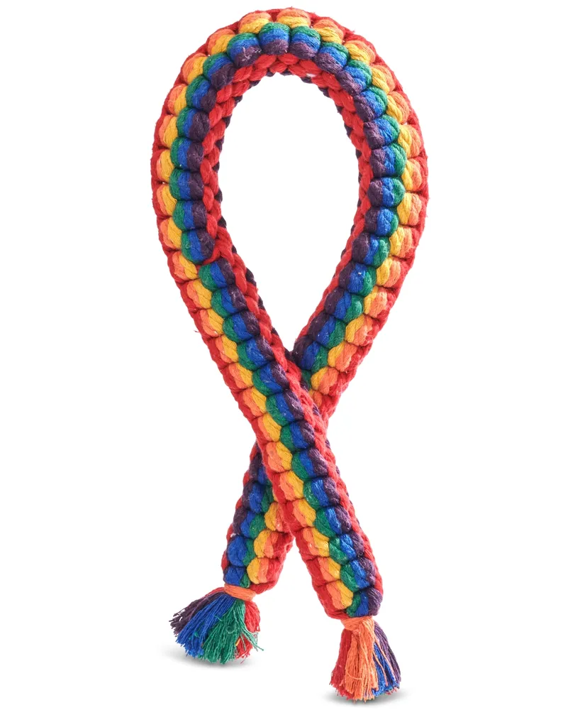 Jax & Bones Rainbow Rope Dog Toy